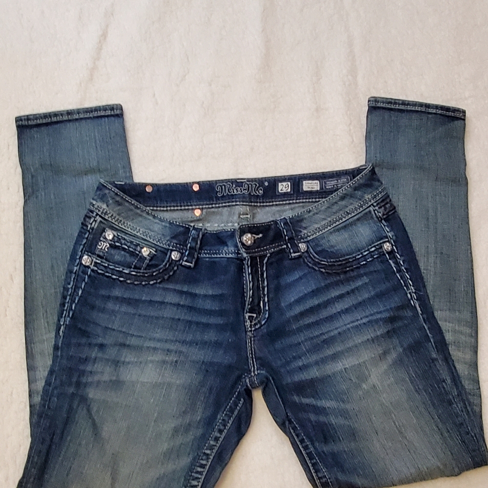 EUC Miss Me Signature Skinny Jean's 29 (32)